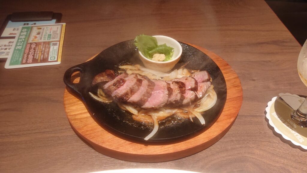 漬けラムのじゅうじゅうロースト